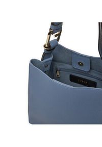 Furla Torebka Nuvola Bucket Bag Mini WB01373-HSF000-2495S Niebieski. Kolor: niebieski. Materiał: skórzane #4