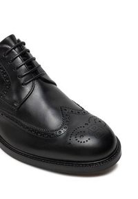 BOSS - Boss Półbuty Dressletic Derb bubr 50521227 Czarny. Kolor: czarny. Materiał: skóra #6