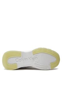 Calvin Klein Sneakersy Runner Lace Up Mesh Mix HW0HW01904 Brązowy. Kolor: brązowy. Materiał: mesh #4