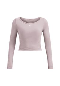 Longsleeve treningowy damski Under Armour Train Seamless. Kolor: różowy. Długość rękawa: długi rękaw