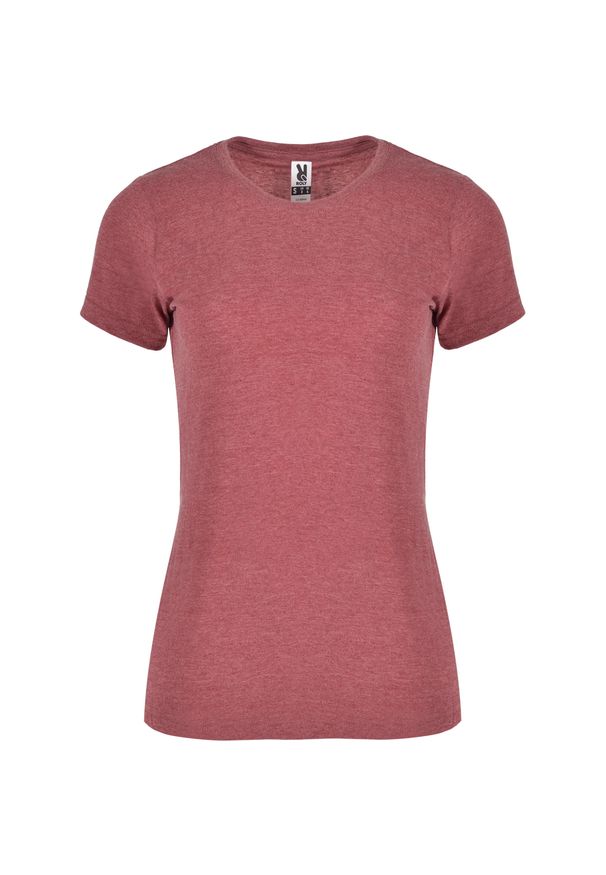 ROLY - Damska Koszulka Fox. Kolor: czerwony. Sport: turystyka piesza