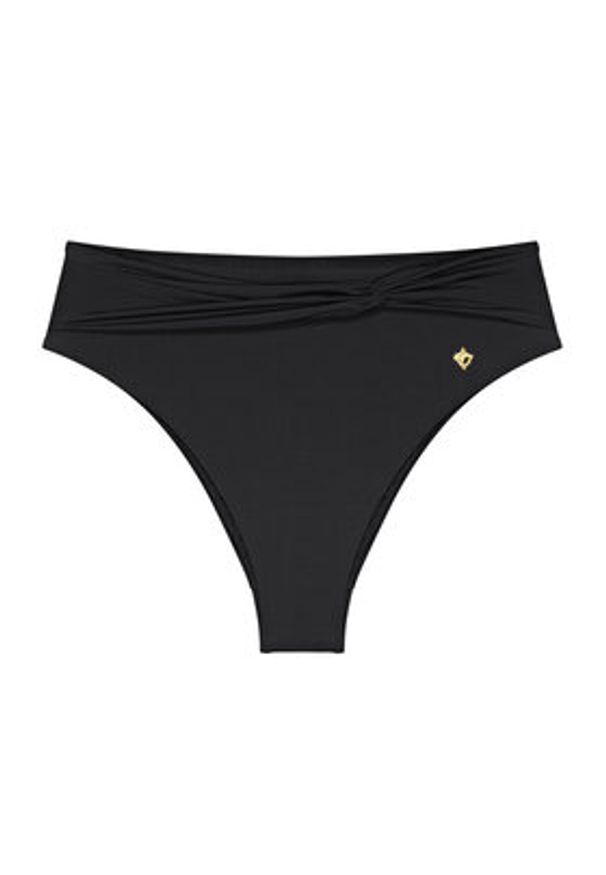 Triumph Dół od bikini Summer Twist 10222288 Czarny. Kolor: czarny. Materiał: syntetyk