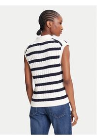 TOMMY HILFIGER - Tommy Hilfiger Sweter WW0WW45655 Granatowy Regular Fit. Kolor: niebieski. Materiał: bawełna #3