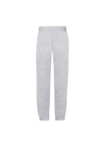 FRUIT OF THE LOOM - Spodnie Do Biegania Dla Dzieci/dzieci Premium Heather Z Elastycznymi Mankietami. Kolor: szary. Sezon: lato. Sport: turystyka piesza