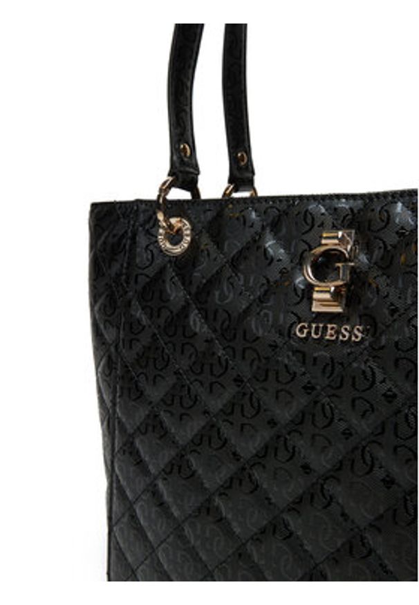 Guess Torebka HWGG95 22250 Czarny. Kolor: czarny. Materiał: skórzane