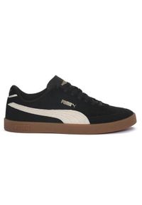 Buty do chodzenia męskie Puma 01 Club Ii Era. Kolor: wielokolorowy, beżowy, czarny. Materiał: zamsz. Szerokość cholewki: normalna. Sport: turystyka piesza