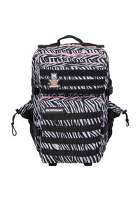 ELITEX TRAINING - Plecak Elitex Training Zebra V1 45L kabinowy, wodoodporny. Kolor: różowy. Wzór: motyw zwierzęcy. Styl: sportowy #1
