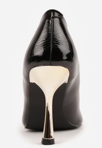 Renee - Czarne Szpilki Vices Lakierowane z Wkładką ze Skóry Naturalnej Olorissa. Kolor: czarny. Materiał: skóra, lakier. Obcas: na szpilce. Styl: elegancki, wizytowy #7