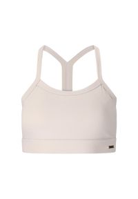 Biustonosz dla kobiet Athlecia Bloom V2. Kolor: szary. Sport: fitness #1