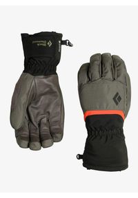 Rękawiczki Black Diamond Mission Gloves. Kolor: szary. Sezon: zima. Sport: narciarstwo