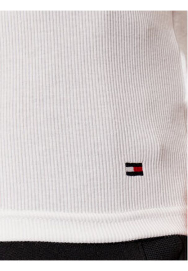 TOMMY HILFIGER - Tommy Hilfiger Komplet 3 tank topów UM0UM03179 Biały Slim Fit. Kolor: biały. Materiał: bawełna, syntetyk