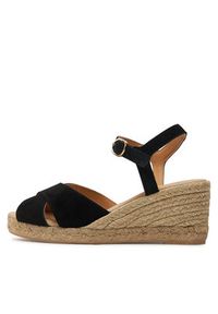 Geox Espadryle D Gelsa Low D45NGC 00022 C9999 Czarny. Kolor: czarny. Materiał: zamsz, skóra