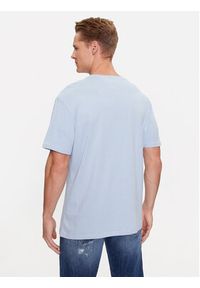 Tommy Jeans T-Shirt Small Flag DM0DM17714 Niebieski Classic Fit. Kolor: niebieski. Materiał: bawełna #3