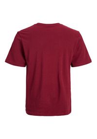 Jack & Jones - Jack&Jones T-Shirt York 12283800 Czerwony Relaxed Fit. Kolor: czerwony. Materiał: bawełna #3