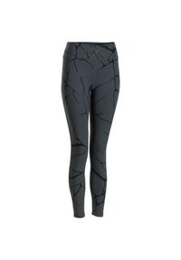 Joma - Leginsy fitness damskie Breath Long Tights. Kolor: czarny. Materiał: poliester, elastan. Sport: fitness #1