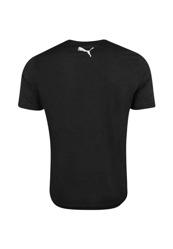 Puma - T-shirt Damski Logo. Kolor: czarny