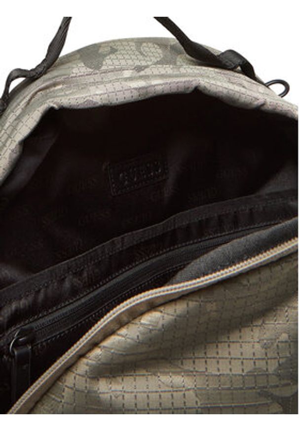 Guess Plecak HMASNC P5375 Khaki. Kolor: brązowy. Materiał: materiał