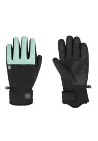 SIROKO - Zimowe rękawice snowboardowe i narciarskie unisex. Kolor: zielony. Sezon: zima. Sport: snowboard, narciarstwo #1