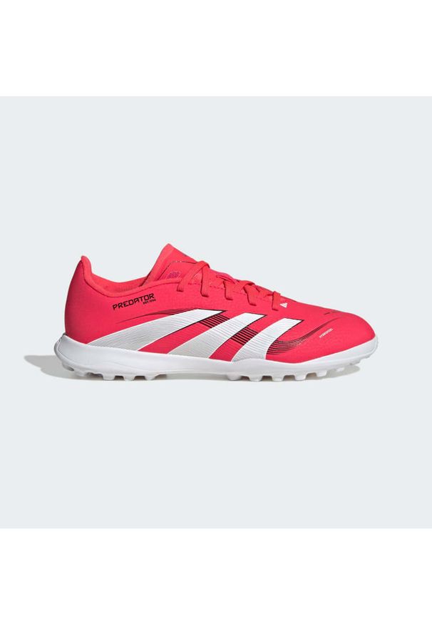 Adidas - Buty Predator League TF Kids. Kolor: biały, czerwony, wielokolorowy, czarny. Materiał: materiał