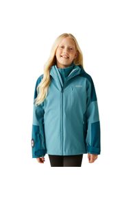 Regatta - Kurtka Trekktain 3 W 1 Dla Dziewcząt. Kolor: turkusowy, niebieski, wielokolorowy #1