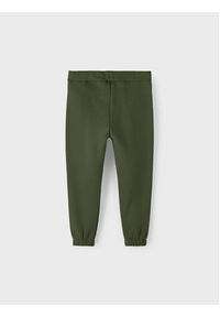 Name it - NAME IT Spodnie dresowe 13221577 Zielony Regular Fit. Kolor: zielony. Materiał: bawełna