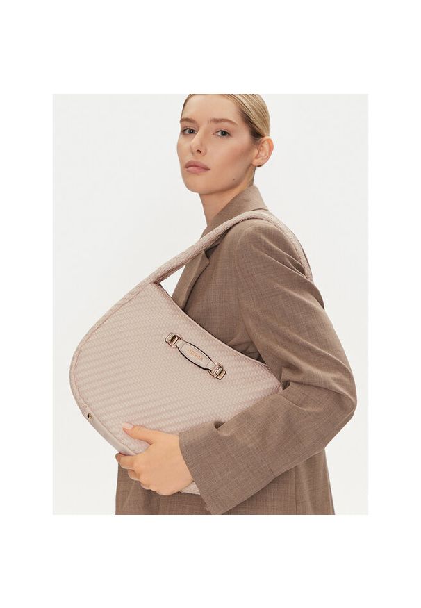 Torebka Guess. Kolor: beżowy