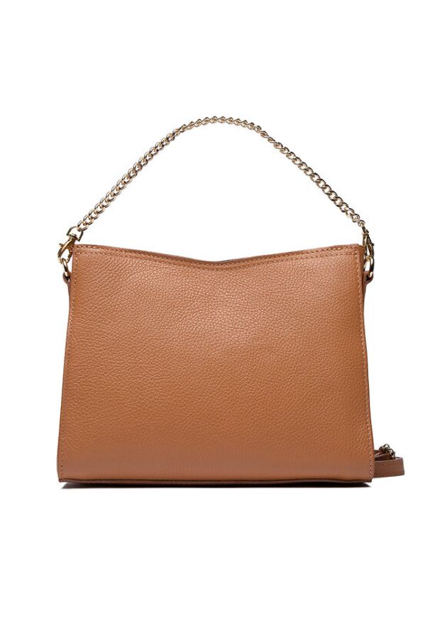 Creole Torebka K11265 Brązowy. Kolor: brązowy. Materiał: skórzane