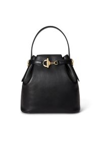 Lauren Ralph Lauren - LAUREN RALPH LAUREN Torebka 431982787001 Czarny. Kolor: czarny. Materiał: skórzane #1