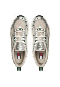 Tommy Jeans Sneakersy Archive'97 Metallic EM0EM01572 Biały. Kolor: biały. Materiał: materiał #3