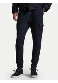 Polo Ralph Lauren Spodnie dresowe 710980340500 Granatowy Regular Fit. Kolor: niebieski. Materiał: bawełna #1
