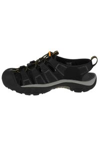 keen - Sandały męskie, Keen Newport H2. Kolor: czarny. Materiał: materiał, syntetyk, tkanina
