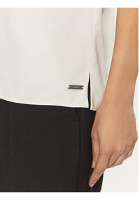 Calvin Klein Bluzka K20K207839 Écru Regular Fit. Materiał: wiskoza #5
