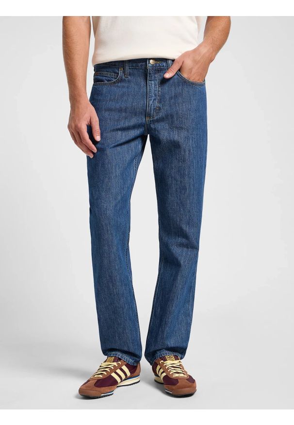 Lee - MESKIE SPODNIE LEE WEST SKATER STONE 112365353