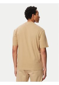 Hugo T-Shirt Nieros 50509991 Beżowy Regular Fit. Kolor: beżowy. Materiał: bawełna #5
