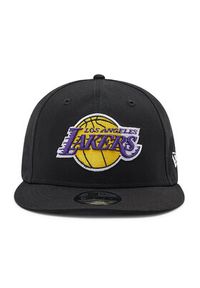 New Era Czapka z daszkiem 9Fifty Los Angeles Lakers 60245408 Czarny. Kolor: czarny. Materiał: materiał #5