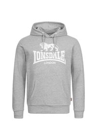 Bluza z kapturem Lonsdale Fremington. Typ kołnierza: kaptur. Kolor: szary #1