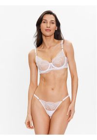 Bluebella Biustonosz z fiszbiną Rafaela 41907-WH Biały. Kolor: biały. Materiał: syntetyk