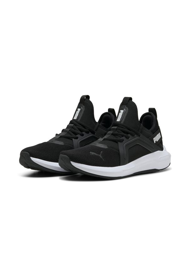Puma - Buty do biegania PUMA Softride Enzo 5. Kolor: czarny, biały, wielokolorowy. Sport: turystyka piesza