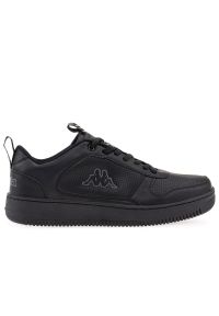 Buty Kappa Fogo 243180OC-1116 - czarne. Okazja: na co dzień. Kolor: czarny. Materiał: materiał, syntetyk, guma. Szerokość cholewki: normalna