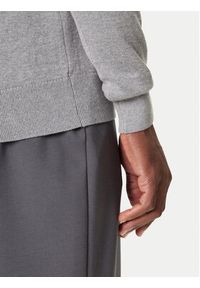 TOMMY HILFIGER - Tommy Hilfiger Sweter MW0MW14748 Szary Regular Fit. Kolor: szary. Materiał: bawełna #5