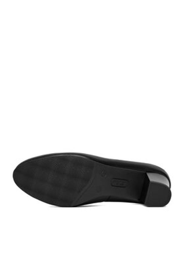 Rieker Czółenka 44650-04 Czarny. Kolor: czarny. Materiał: skóra