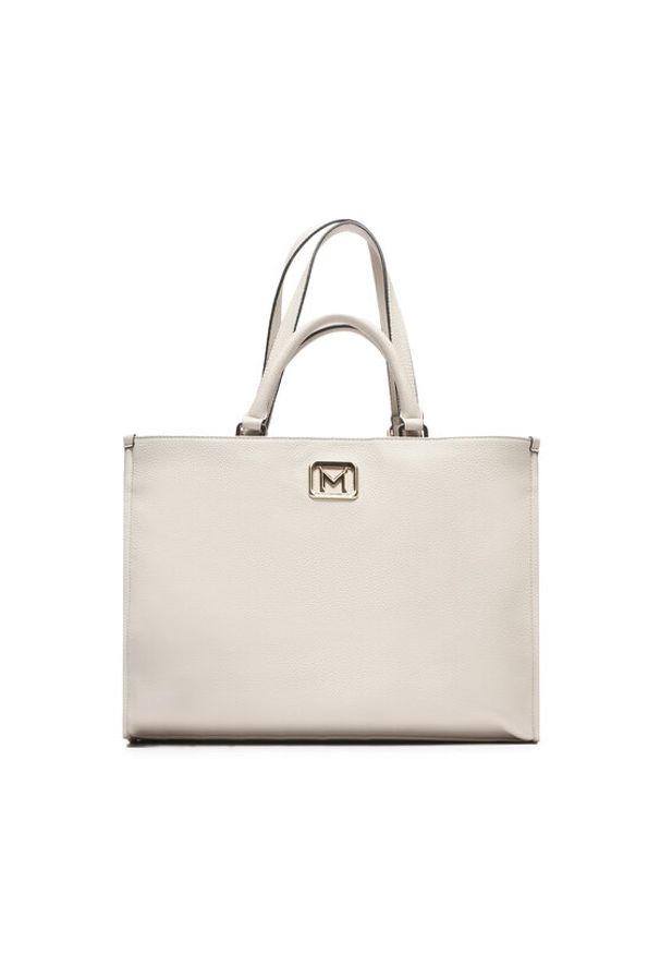 Marella Torebka Varenna 6516103502 Biały. Kolor: biały. Materiał: skórzane