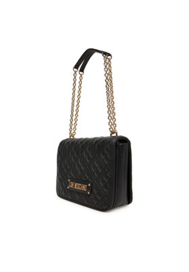 Love Moschino - LOVE MOSCHINO Torebka JC4000PP1NLA0000 Czarny. Kolor: czarny. Materiał: skórzane