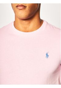 Polo Ralph Lauren T-Shirt 710671438 Różowy Custom Slim Fit. Typ kołnierza: polo. Kolor: różowy. Materiał: bawełna #2