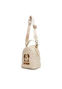 Love Moschino - LOVE MOSCHINO Plecak JC4304PP0MK1211A Écru. Materiał: skóra #7