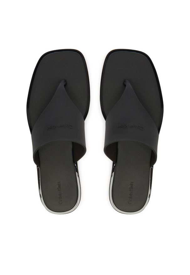 Japonki Calvin Klein. Kolor: czarny