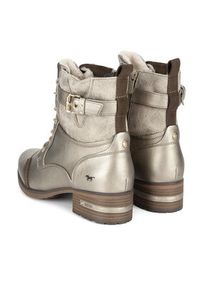Mustang Trzewiki 1229-606 Złoty. Kolor: złoty. Materiał: materiał #2
