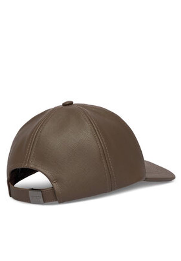 Guess Czapka z daszkiem AM9596 POL01 Brązowy. Kolor: brązowy. Materiał: skóra