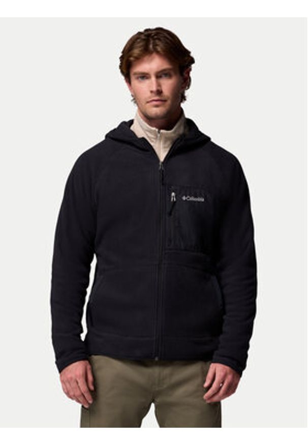 columbia - Columbia Polar Fast Trek™ 2135701 Czarny Regular Fit. Kolor: czarny. Materiał: syntetyk