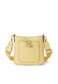 Lauren Ralph Lauren - LAUREN RALPH LAUREN Torebka 431982184008 Żółty. Kolor: żółty. Materiał: skórzane #4